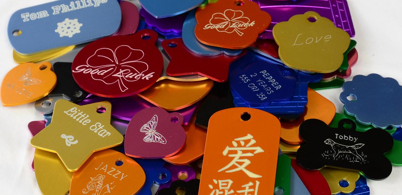 Pets at home dog tag engraving machine top