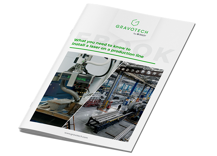 Mockup for gravotech ebook guide for production line marking solution integration