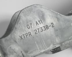 Direct Part marking of a car frame