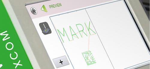 Preview of markings on the touchpad