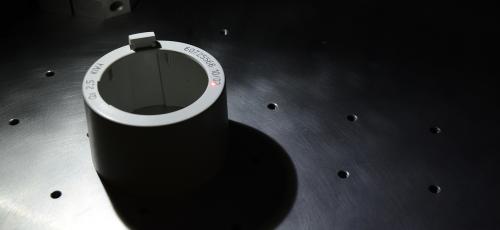 Unit marking done with laser marking station 