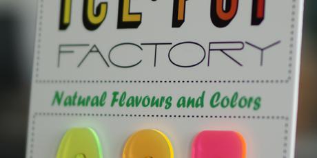 Ice POP sign engraving  
