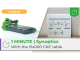 ⏱️ 1 Minute | Synoptics milling with the ISx000 CNC engraving machine